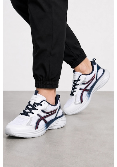 Ht Hotin Titan Erkek Günlük Spor Ayakkabı Rahat Tabanlı Hafif Sneaker Beyaz-lacivert Beyaz - Lacivert