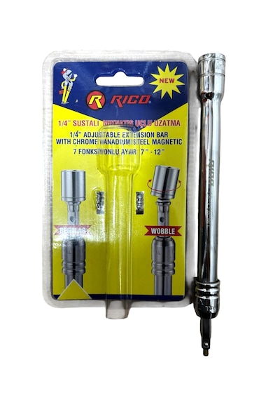 Rico 1/4 Lokma Uzatma Adaptörü Açılı Mıknatıslı Uç