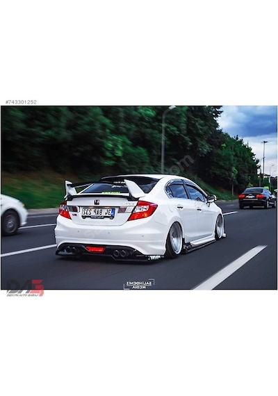 Honda Civic Vtec2 Fb7 Fd6 Voltex Difüzör (Plastik) N11.28507