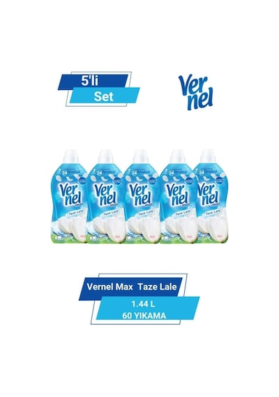 Max Taze Lale 1.44 L 60 Yıkama 5'li Set Diğer