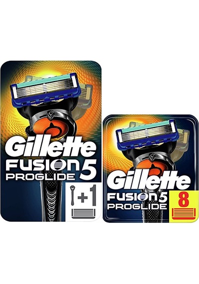 Gillette Fusion Proglide Flexball Tıraş Makinesi Fusion Proglide Yedek Tıraş Bıçağı 8'li