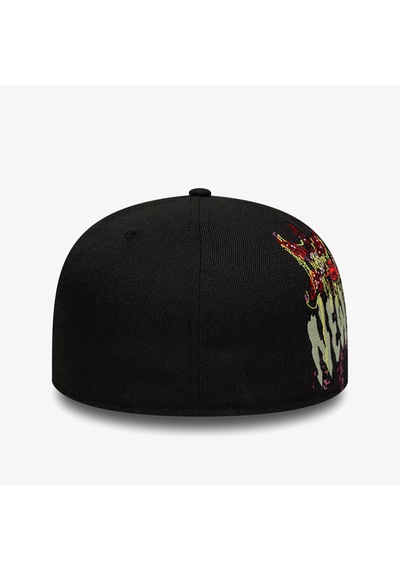 New Era Stranger Things 59fifty Demogorgon Unisex Siyah Şapka 60833577 2800282