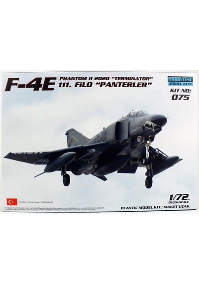 Hobbytime 075 1/72 Ölçek, F-4e Phantom Iı, Terminatör, 111.filo Panterler, Plastik Model Kiti-57617