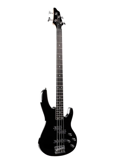 Smıger G-b8-4 Bk 4 Telli Elektro Bas Gitar Siyah