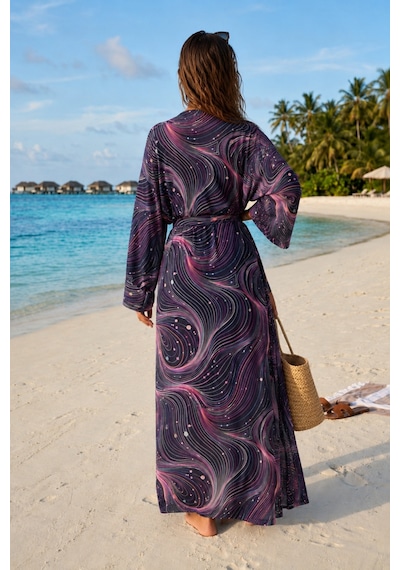 Armonika Kadın Desen24 Beli Kuşaklı Yanları Yırtmaçlı Şifon Kimono Arm-26y001020 Çok Renkli Armonika Kadın Desen24 Beli Kuşaklı Yanları Yırtmaçlı Şifon Kimono Arm-26y001020 Çok Renkli