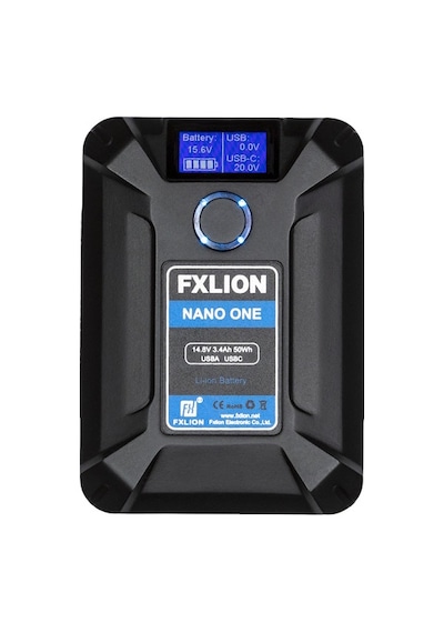 Fxlion Nano One 50wh Ultra Kompakt V-mount Kamera Bataryası 14.8v