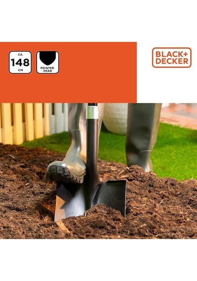 Black&decker Bxgtto7004 Sivri Uç Kürek 148 Cm
