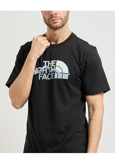 The North Face Mountain Line Erkek Siyah Tişört Nf0a8guxjk31