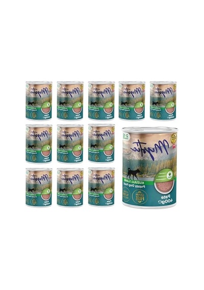 Yavru Köpek Kuzulu Pate 400 Gr X 12 Adet 100 G