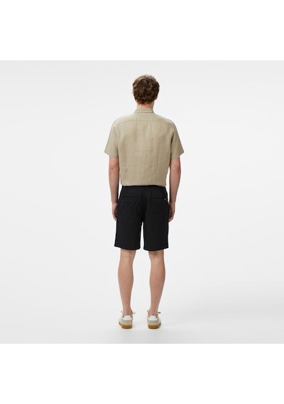 Nautica Erkek Siyah Jogger Şort Düz B55227t Siyah