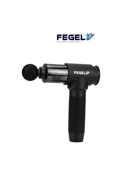 Fegel FG-95 Şarjlı Kablosuz Sessiz Motorlu Çok Başlıklı Profesyonel Masaj Tabancası