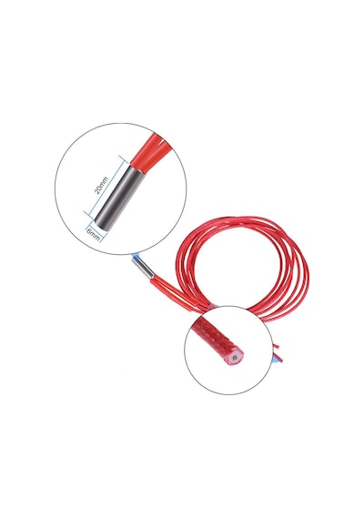 Alkatronik-12V 40W Seramik Isıtıcı 1 Metre 3D Printer 3 Boyutlu Yazıcı Isıtı