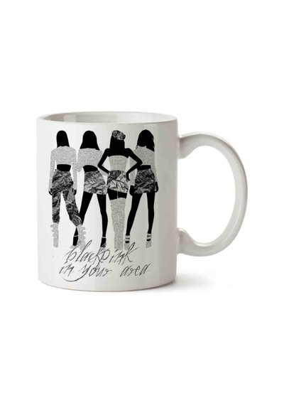 Black Pink İn Your Area İki Tarafı Baskılı Kupa Bardak.jpg