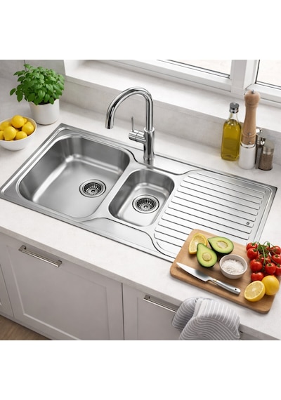 Teka Princess 60 B Paslanmaz Çelik Eviye - 40109153