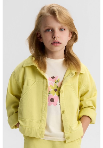 Xo Kids Kız Çocuk Ceket 4-8 Yaş 31510 Yeşil