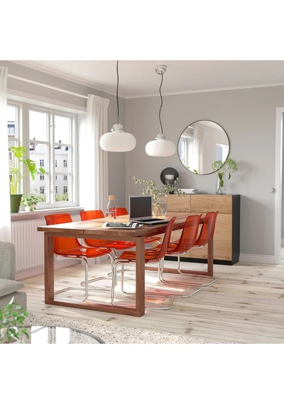 Ikea Meşe Şık Yemek Masası