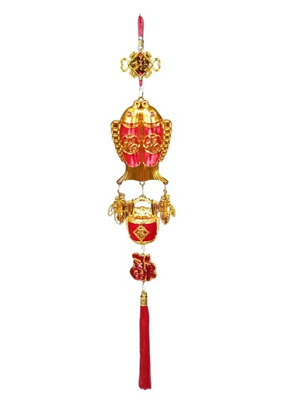 Feng Shui Koi Balık Şans Ve Bereket Askılık 80 Cm