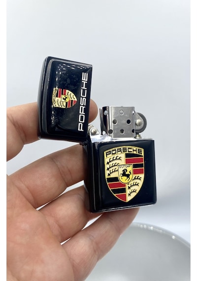 Nikaş Porsche Zippo Model Benzinli Metal Çakmak