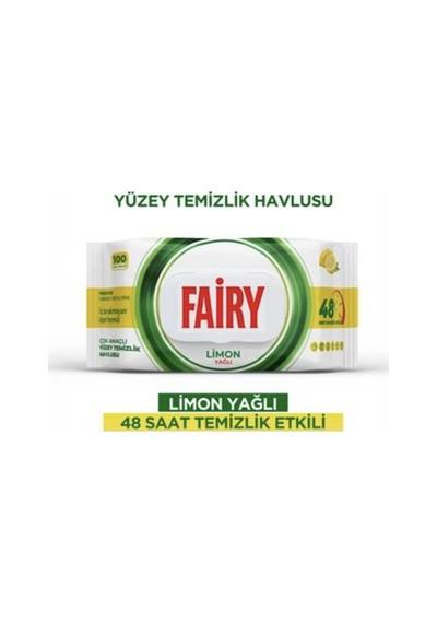 100'lü Yüzey Temizlik Havlusu - Limon Yağı