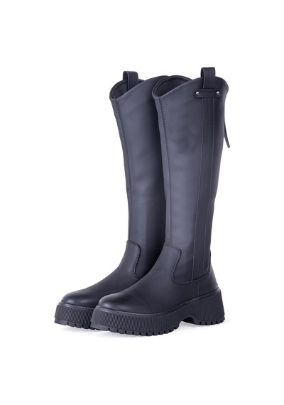 Pierre Cardin 11196 Kadın Kışlık Çizme Siyah Siyah