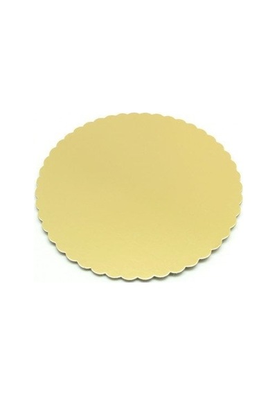 Altın Karton Pasta Altlığı 32 Cm 100 Adet