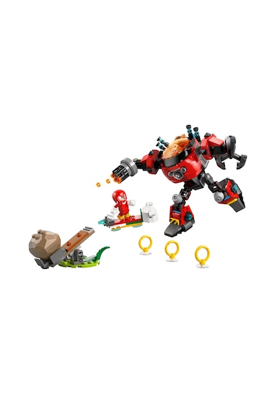 LEGO® Sonic the Hedgehog™ Knuckles, Dr. Eggman’ın Egg Crusher Robotuna Karşı 77005 - 8 Yaş ve Üzeri Çocuklar için Oyuncak Yapım Seti (350P)