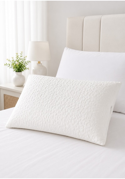 5 Adet Kapitone Yastık Alezi - Fermuarlı - 50x70cm - Nonwoven Beyaz