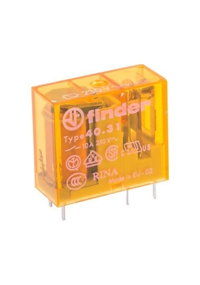 Finder 40.31.8.230.0000 220v 10a Ac Tek Kontak Minyatür Pcb Röle