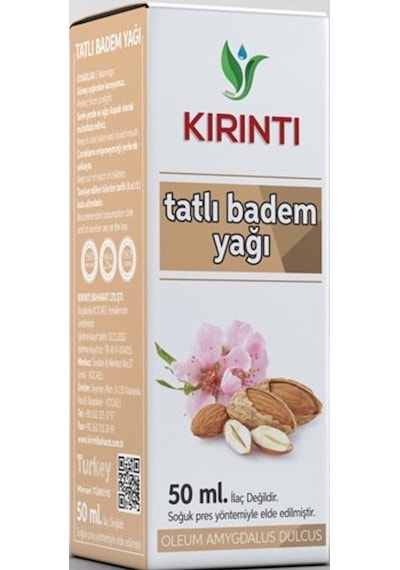 Kırıntı Tatlı Badem Yağı 50 ML