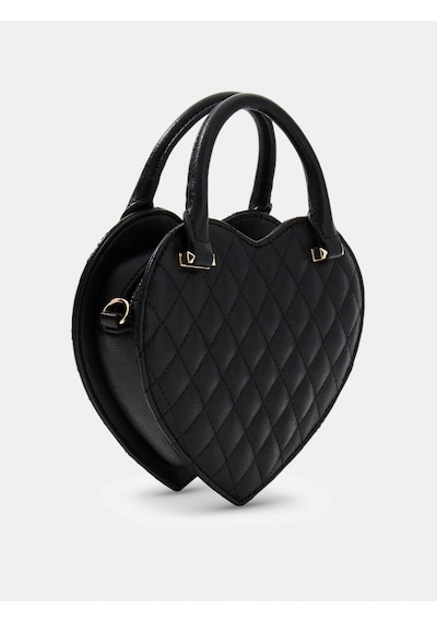 Guess Atabey Kalp Şekilli Kadın Siyah Çapraz Çanta Hwqg9894770-bla Siyah