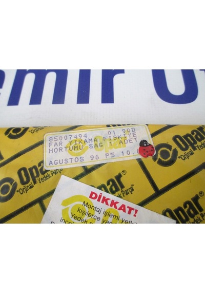 85007494 Far Yıkama Fiskiye Hortumu Sağ Doğan-kartal-slx Opar