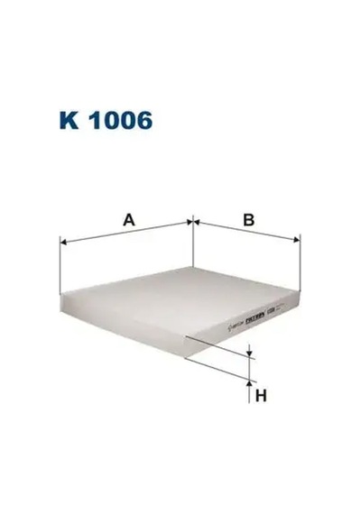Fıltron K1006 Polen Filtresi 1h0819638a 1h0819638b 1h0819644