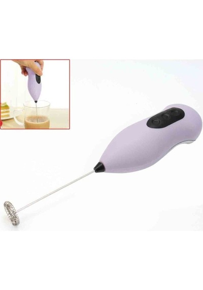 Beyaz Mini Mixer Kahve Süt Köpürtücü Karıştırıcı Diğer