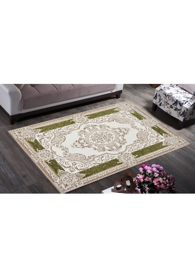 Festival Halı Nişantaşı 8121A Yeşil 160X230 Cm (3,68 M2)
