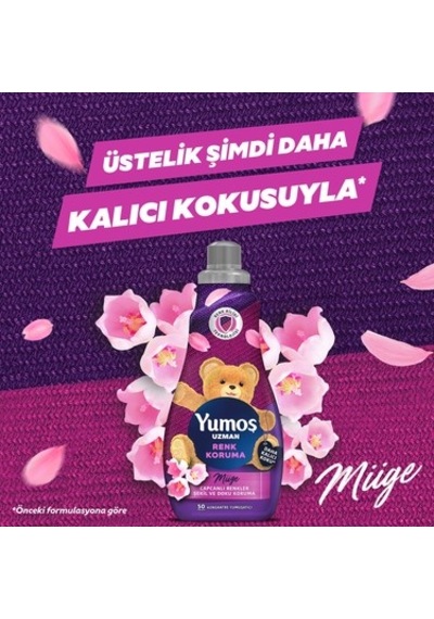 Renk Koruma İçin Uzman Konsantre Yumuşatıcı 1200 Ml 100'lü Set