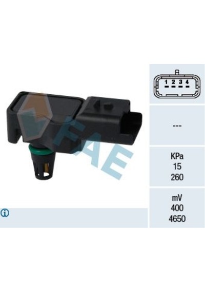 FAE 15075 BASINÇ SENSÖRÜ HAVA DS5 C4 DS3 C4 PICASSO C5 III C4 II