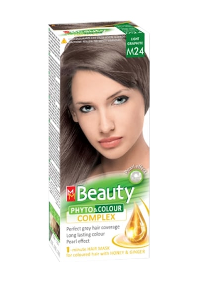 Mm Beauty Bitkisel Saç Boyası Küllü Kumral M24