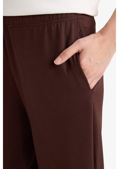 Defacto Jogger Fit Basic Düz Cepli Eşofman Altı G2140ax25aubn340 Kahve-bn340