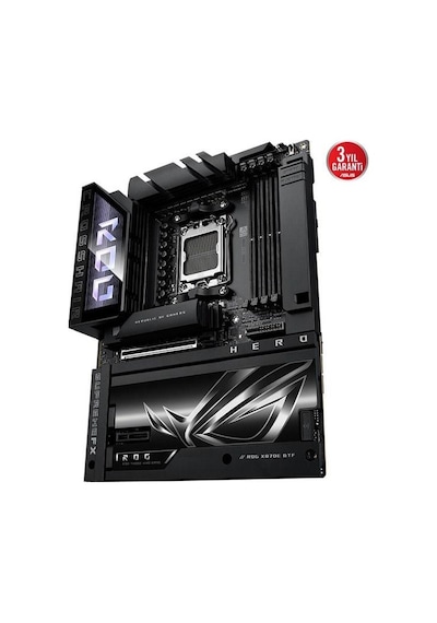 Asus Rog Crosshaır X870e Hero Btf Wıfı7 Ddr5 Hdmı-dp Typec Pcıe 5.0 Am5 Atx