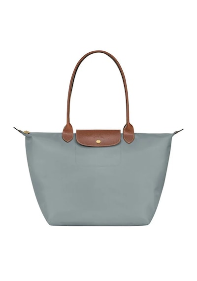 Longchamp Kadın Omuz Çantası L1899 089 Açık Gri