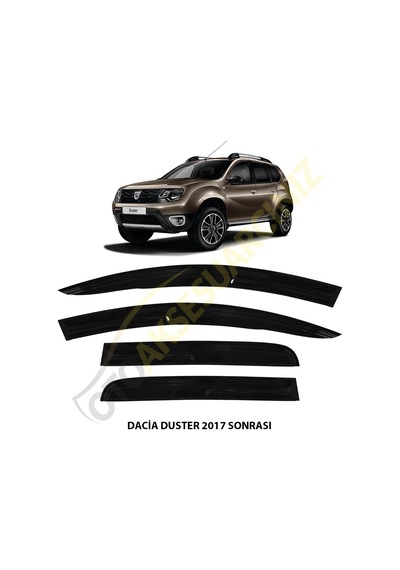 DACIA DUSTER 2018 SONRASI MUGEN CAM RÜZGARLIĞI 4 LÜ TAKIM