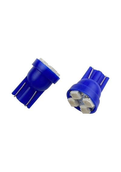 Space Dekoratif Led Ampul T10 2x4 Smd Led Mavi 12v/laam117 2 12