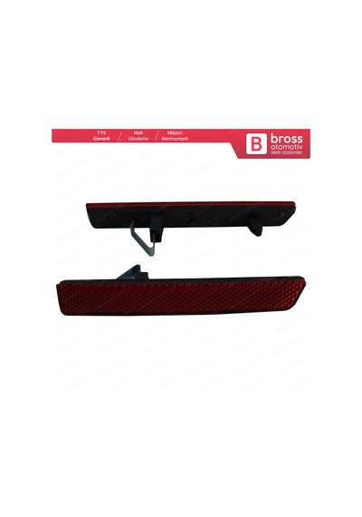 Doblo Mk2 Combo D için Arka Tampon Reflektörü Sağ Sol 51810677 N11.4501