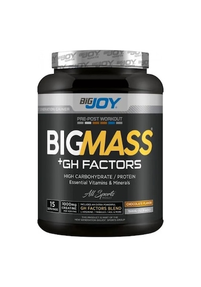 Bigjoy Sport Bıgmass Gainer + Gh Factors Çikolata 1500 G