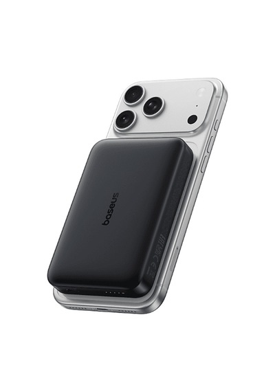 Baseus Enerfill Fm21 Qi2.2 Mini Magnetic 10000 Mah 45w Taşınabilir Şarj Cihazı Kozmik Siyah