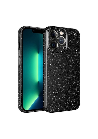 Apple Uyumlu  iPhone 12 Pro Max Kilif Simli Silikon Lüks Kapak 563109223