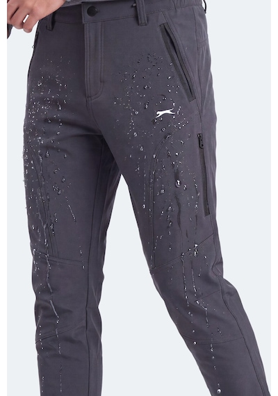 Slazenger Celyon Erkek İçi Polarlı Rüzgar Ve Su Geçirmez Softshell Antrasit Pantolon