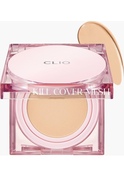 Yoğun Nem Ve Işıltı Veren Cushion Clio Kill Cover Mesh Glow Cushion+refill 4 Ginger Spf50+pa++++