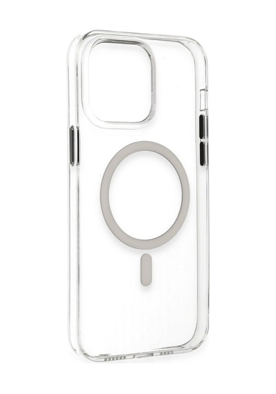Apple iPhone Uyumlu 14 Pro Max Kılıf Tron Şeffaf Magsafe Kapak - Şeffaf Bz8683140594442