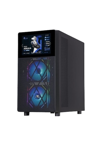 Siyah Kasa İle Aydınlatmalı Usb 3.0 Atx Lcd Panel